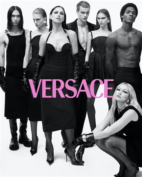 versace fall 2023 campaign.